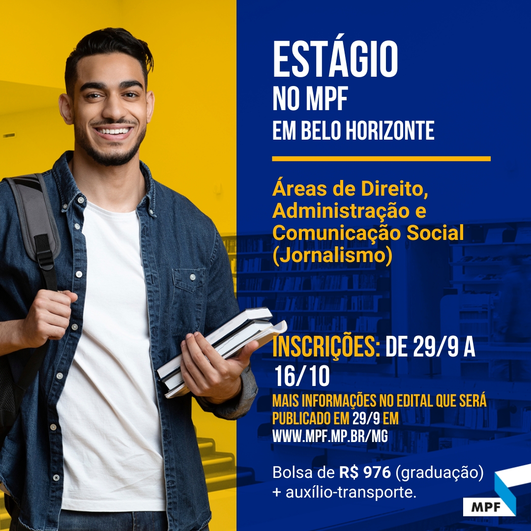 UFMG - Universidade Federal de Minas Gerais - Unidade de Correição oferece  duas bolsas de estágio para estudantes de Direito